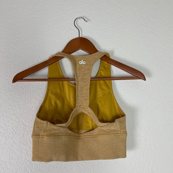 ❌SOLD❌ Alo Yoga Alosoft Serenity Bra in Tuscan Sun - Picture 5 of 5
